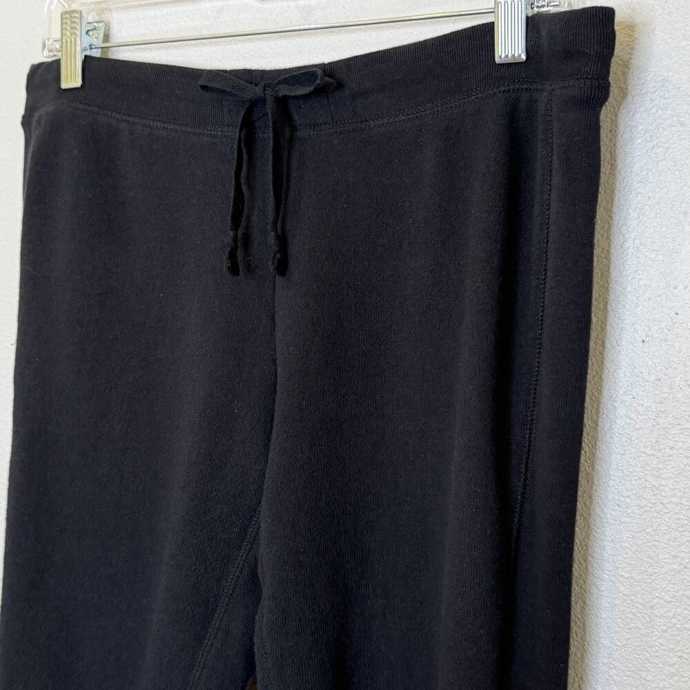 Gap Jogger Sweatpants Women's Size Small Black Elastic Drawstring Cotton Blend - Picture 2 of 8